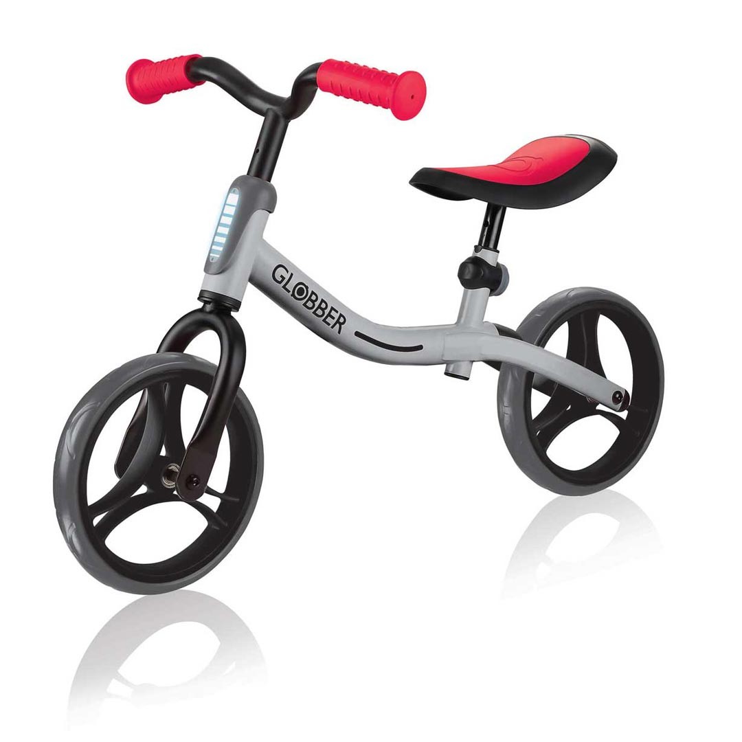Балансиращо Колело,Globber, Go Bike - Червено / Сиво
