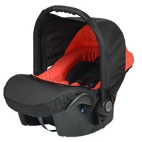 Baby Merc Zipy Car Seat - Black and Red