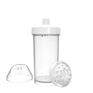Детска Чаша с Шейкър Twistshake 360 Мл 12+ Месеца Бяла