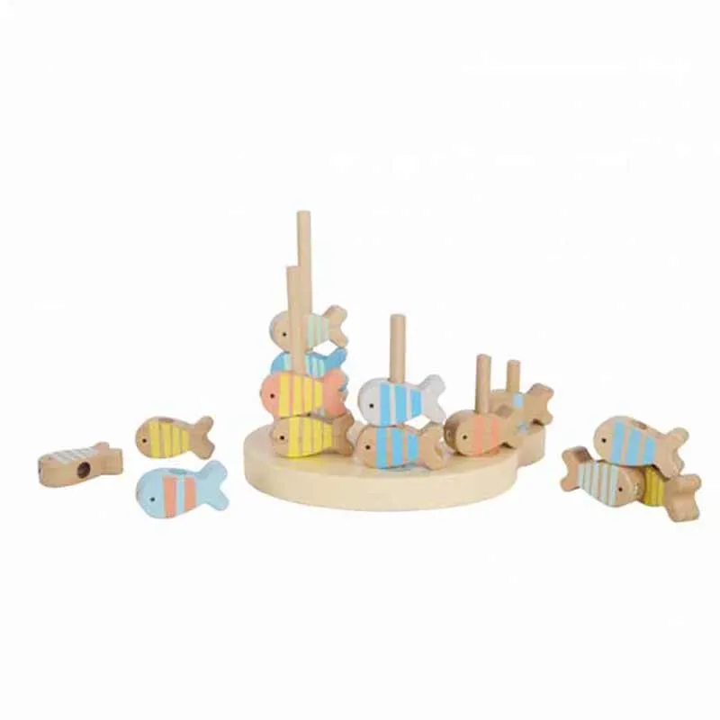 Children's Wooden Toy - Fishing