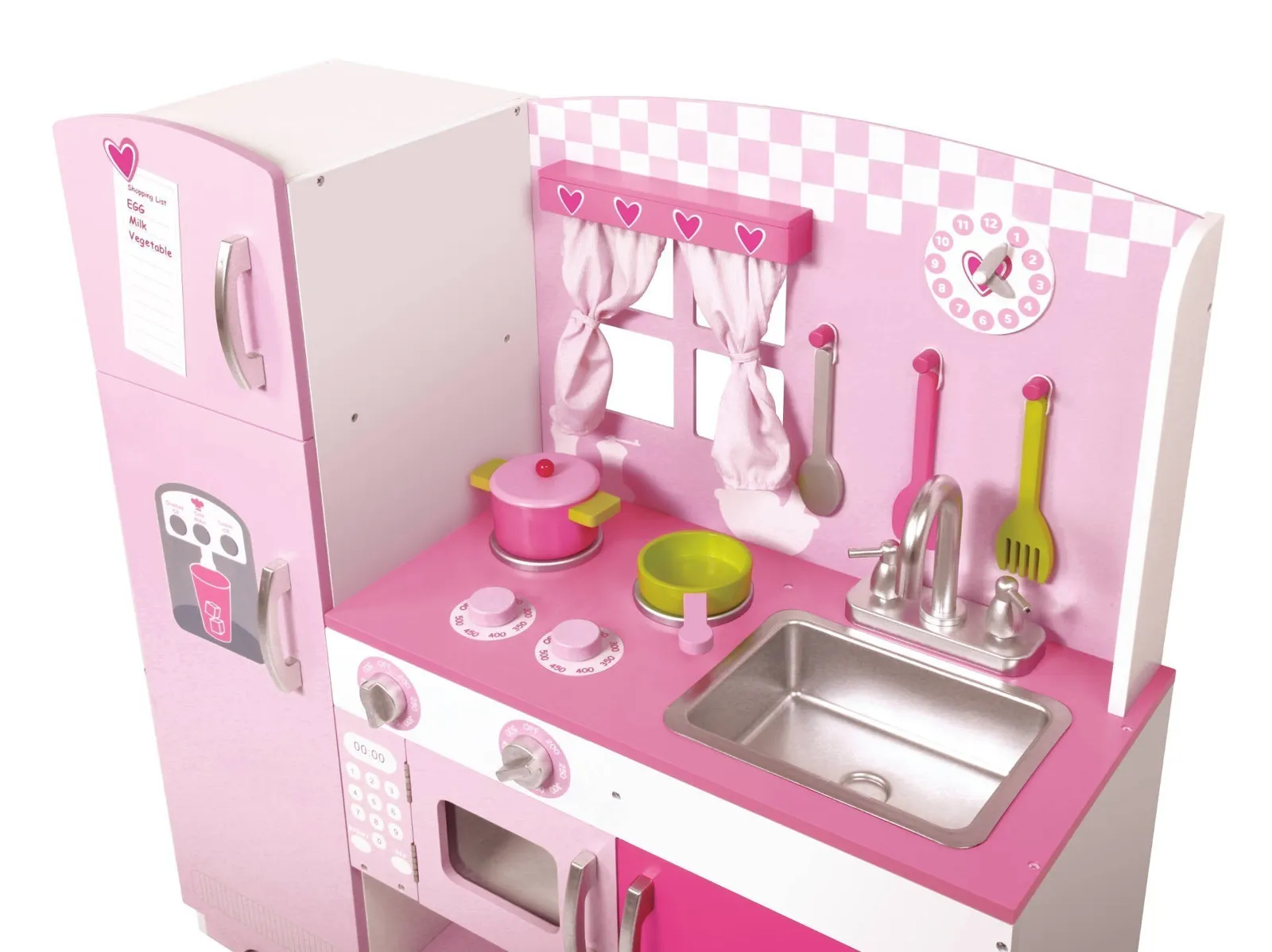 Children's Wooden Play Kitchen