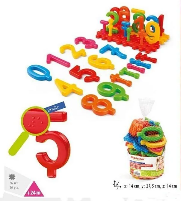 Children's Educational Game - The World of Numbers 36 Elements.