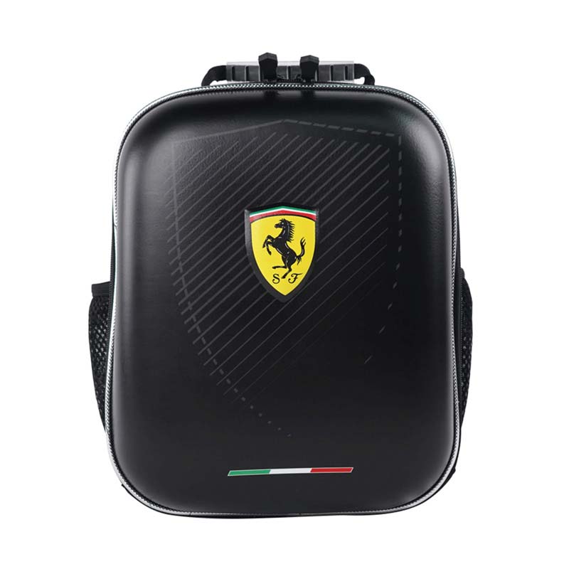 Детска Раница Ferrari с Футболна Топка – Черен Комплект