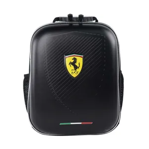 Детска Раница Ferrari с Футболна Топка – Черен Комплект