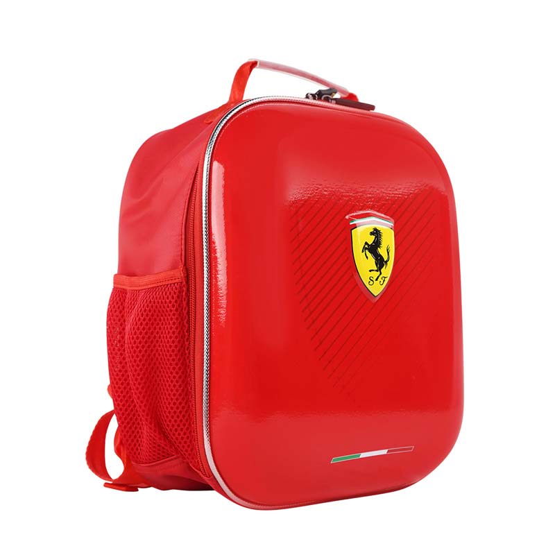 Детска Раница Ferrari с Футболна Топка – Червен Комплект