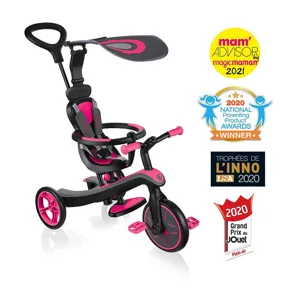 Детска Триколка 4 в 1 Globber Trike Explorer, Розова