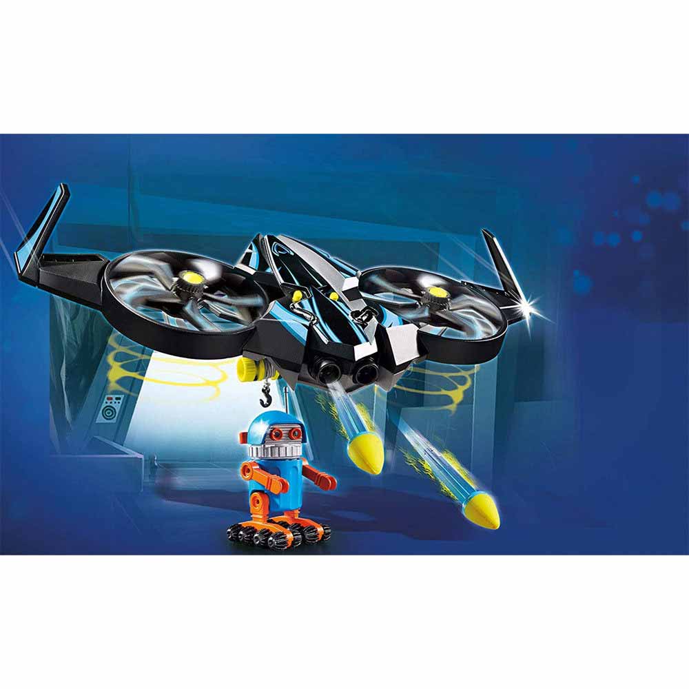 Детски Конструктор Playmobil, Роботитрон с Дрон