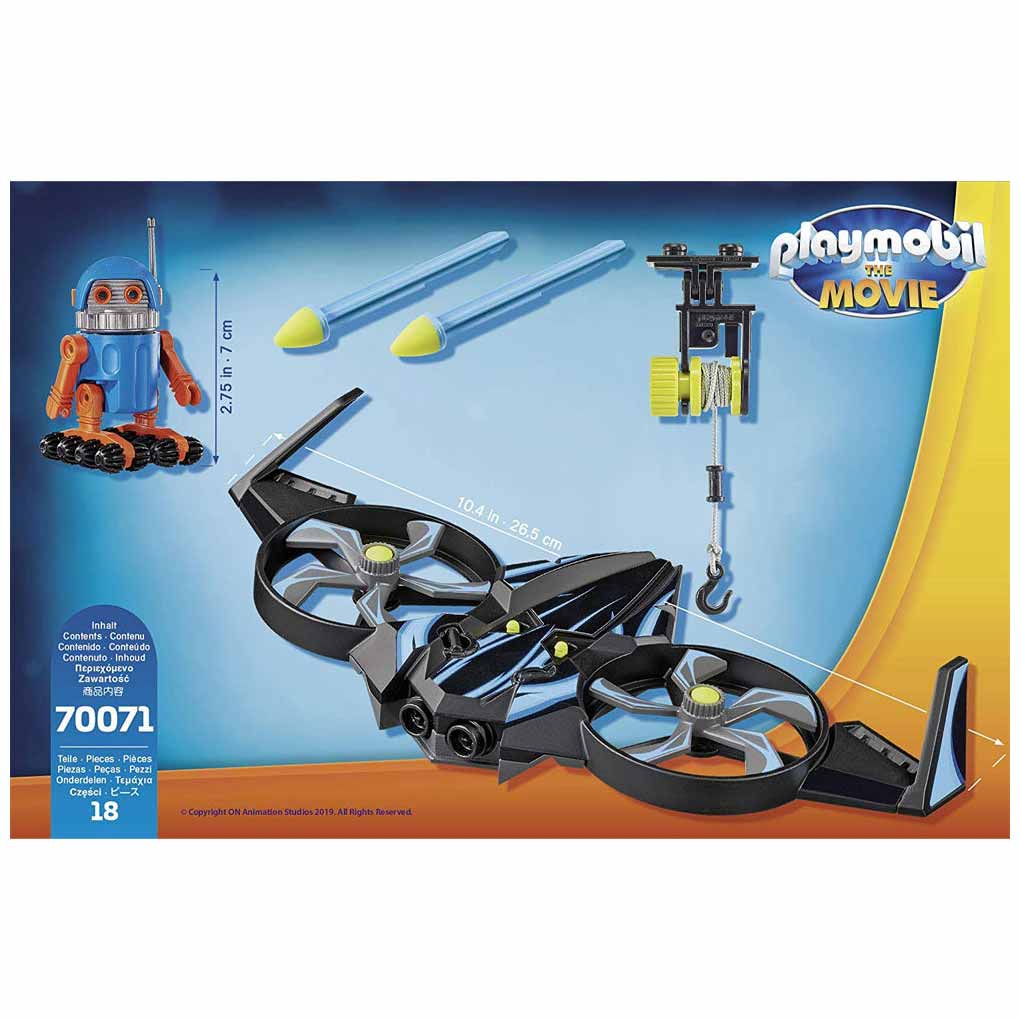 Детски Конструктор Playmobil, Роботитрон с Дрон