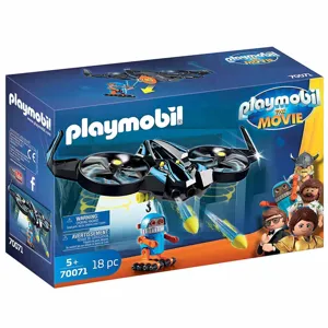Playmobil Kids Construction Toy, Robotron with Drone