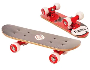 Children's Mini Skateboard, Funbee - Red
