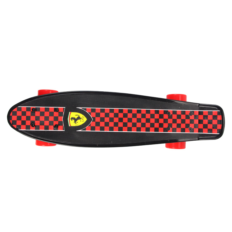 Детски Пениборд Ferrari – Черен
