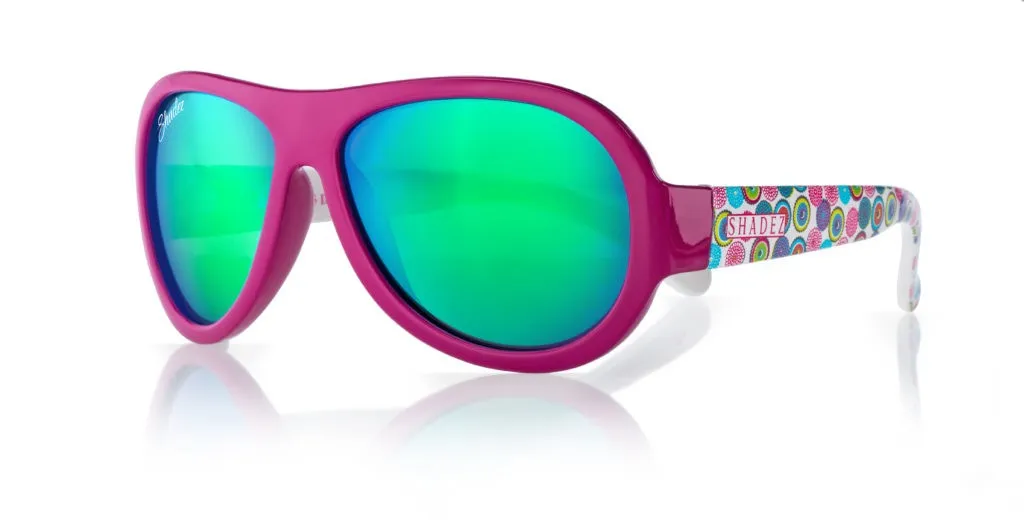 Детски Слънчеви Очила Shadez Designers Psychedelic Fuchsia От 3-7 Години