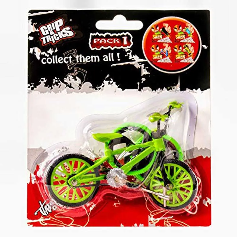 Finger BMX Toy, Green