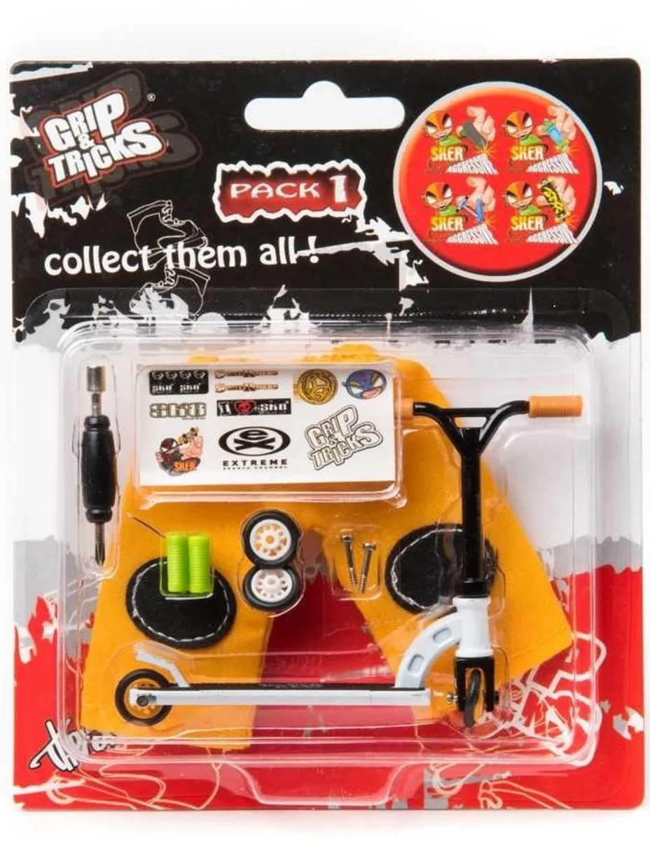 Finger Scooter Toy, White