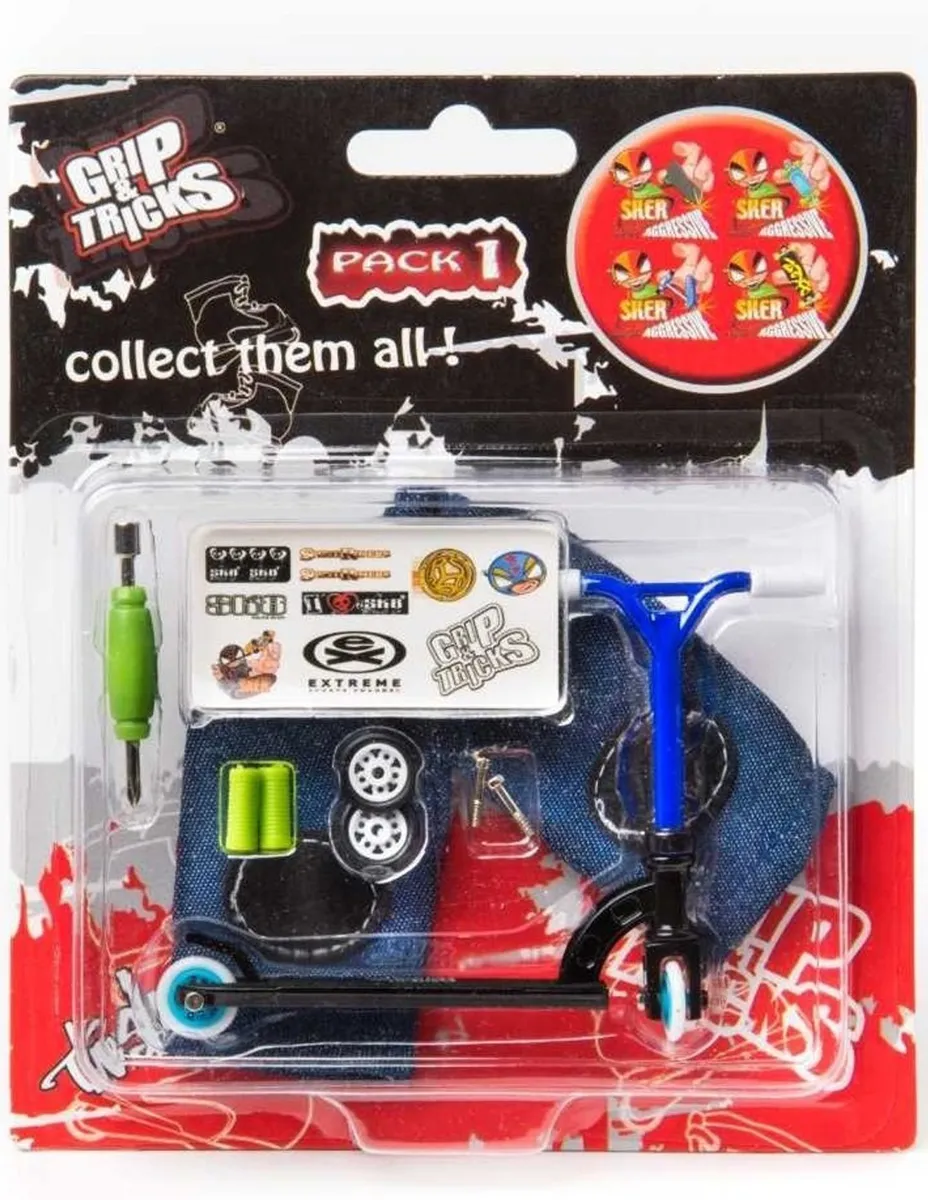 Finger Scooter Toy, Black