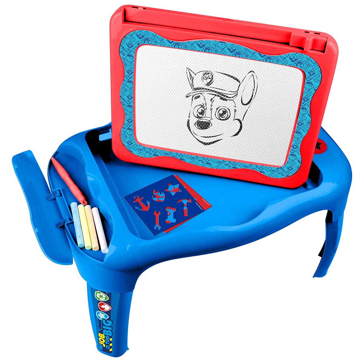 Интерактивна Дъска с Маса Paw Patrol, 2 в 1, За Рисуване