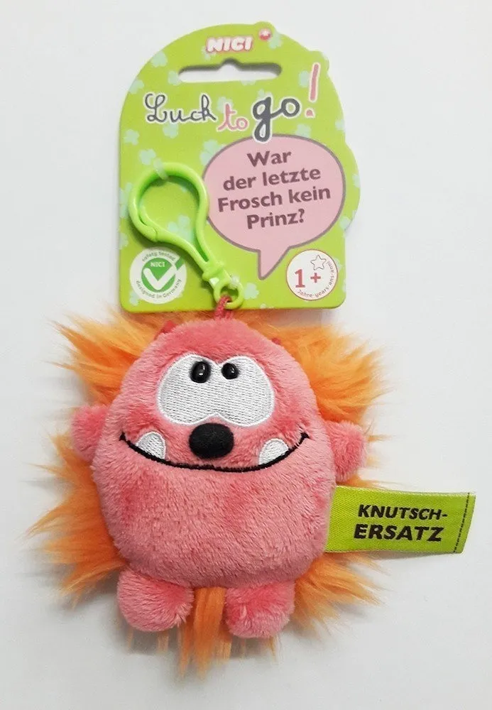 Keychain "Talisman" Pink/Orange 10 cm.