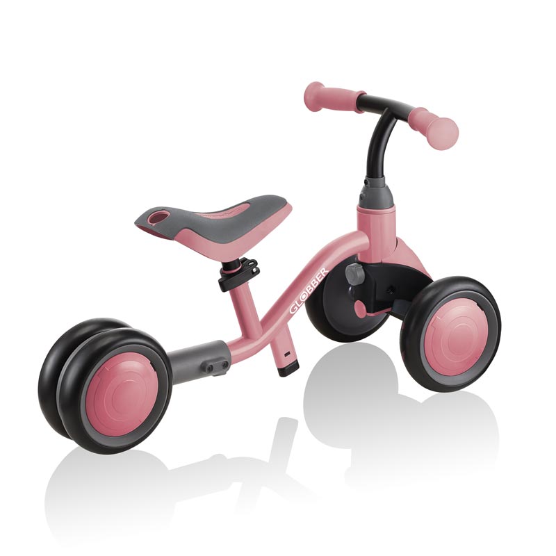 Колело За Баланс Globber Learning Bike 3 в 1 Deluxe – Пастелно Розово