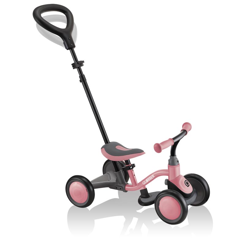 Колело За Баланс Globber Learning Bike 3 в 1 Deluxe – Пастелно Розово