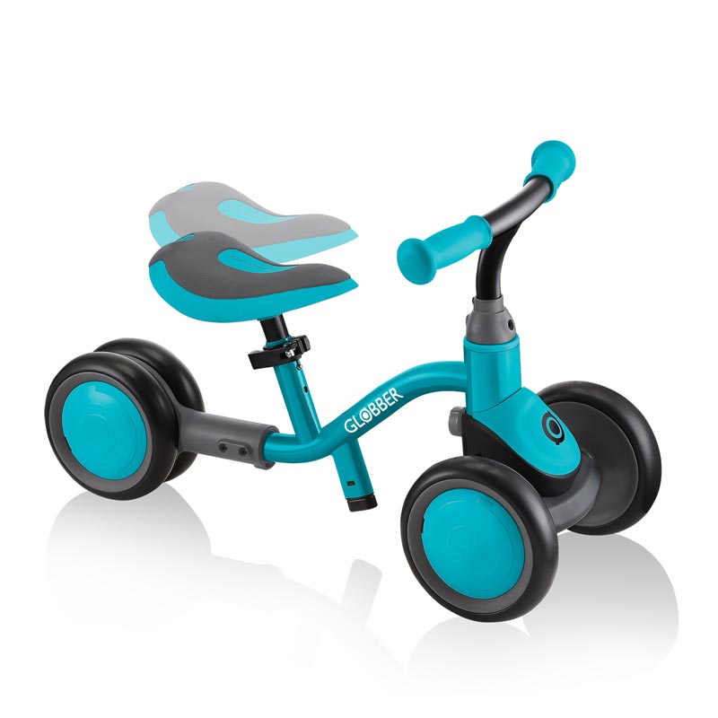 Колело За Баланс Globber Learning Bike 3 в 1 Deluxe – Синьо-Зелено