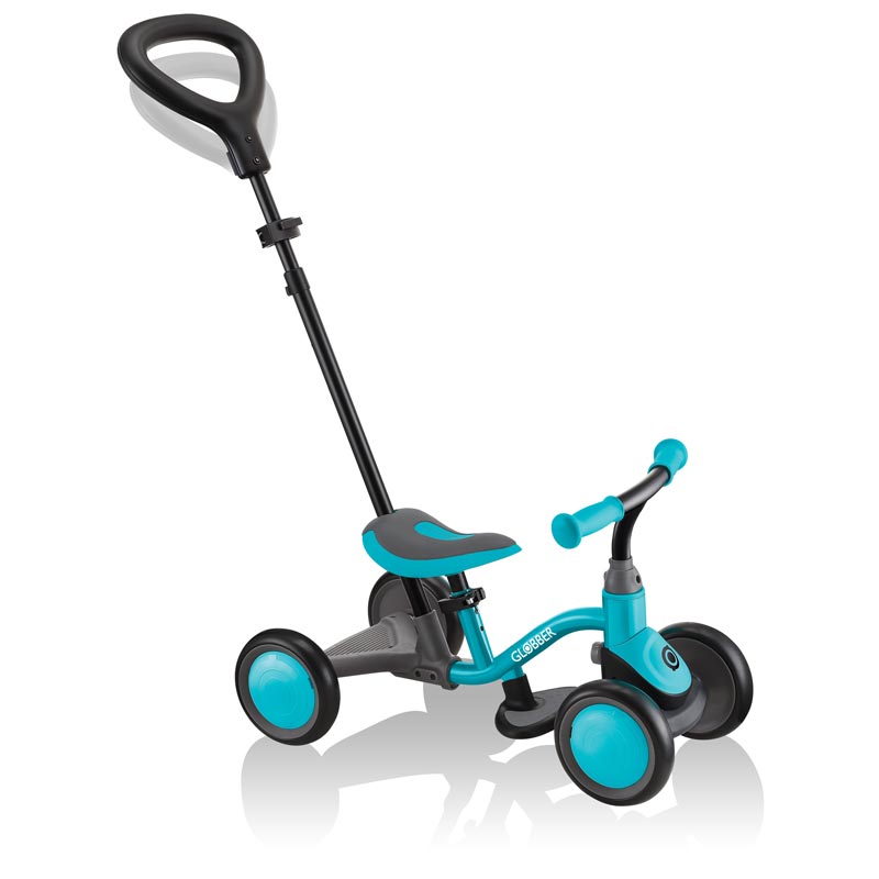 Колело За Баланс Globber Learning Bike 3 в 1 Deluxe – Синьо-Зелено