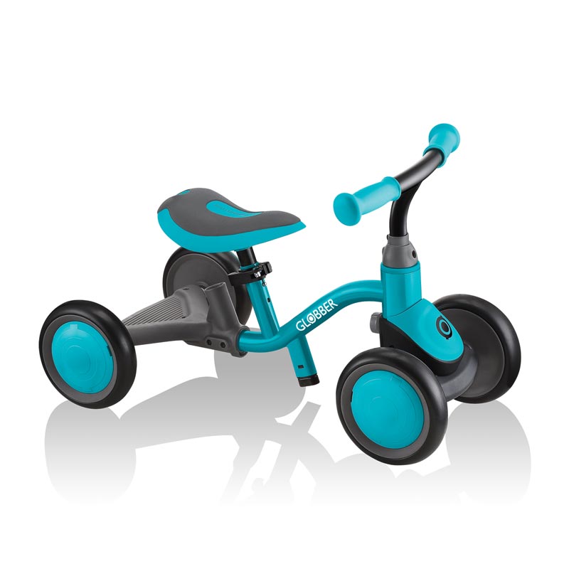 Колело За Баланс Globber Learning Bike 3 в 1 Deluxe – Синьо-Зелено
