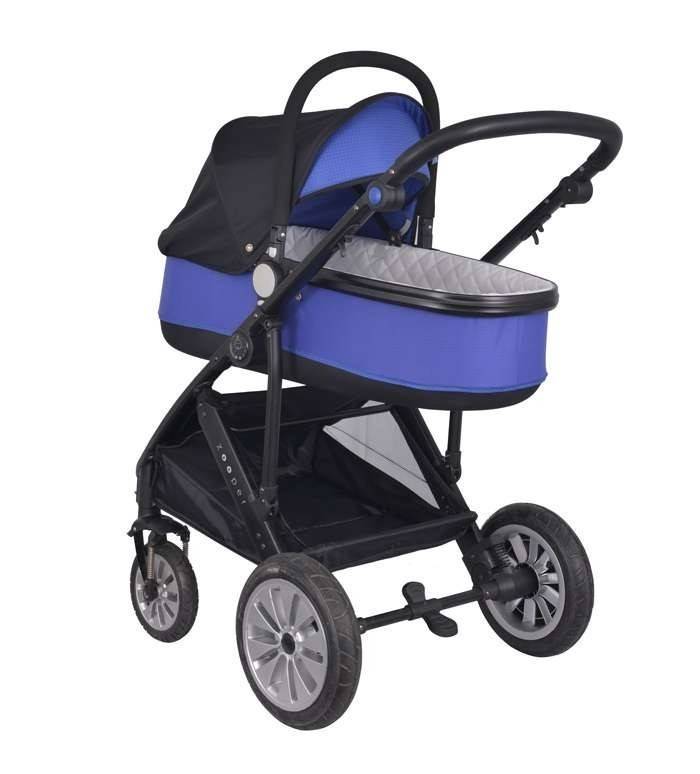 Комбинирана Количка 2 в 1 Zooper Flamenco Royal Blue Plaid, Кралско Синьо