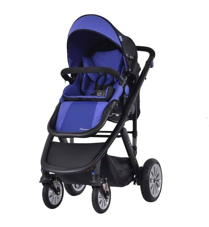 Комбинирана Количка 2 в 1 Zooper Flamenco Royal Blue Plaid, Кралско Синьо