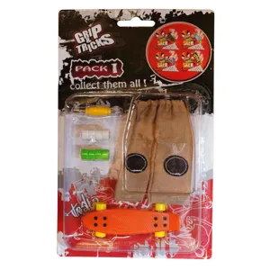 Комплект Играчка За Пръсти Penny Board, Оранжев