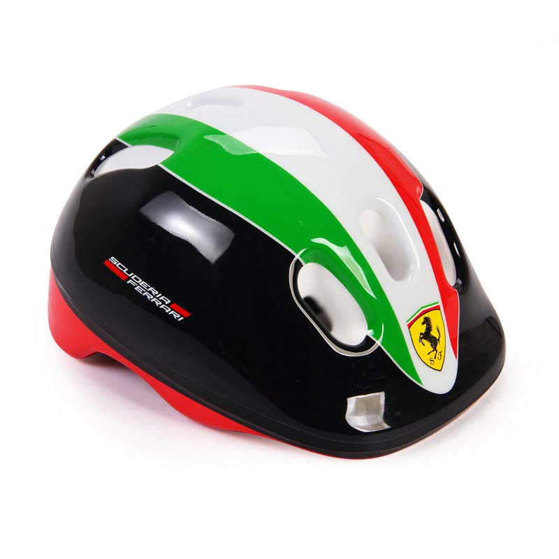 Комплект Ролери, Каска и Протектори Ferrari За Деца, 29-32 Номер – Черен