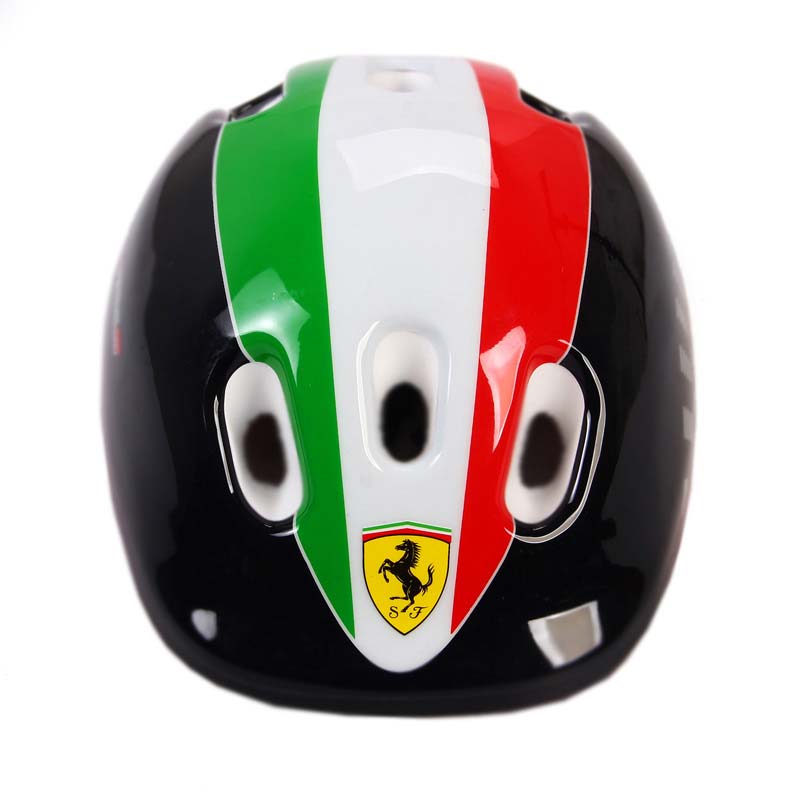 Комплект Ролери, Каска и Протектори Ferrari За Деца, 33-36 Номер – Черен