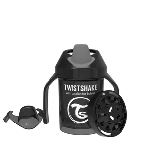 Мини Чаша с Шейкър Twistshake 230 Мл 4+ Месеца Черна