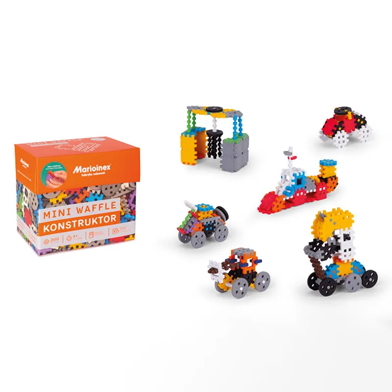 Mini Waffle Maker Kit with 300 Pieces
