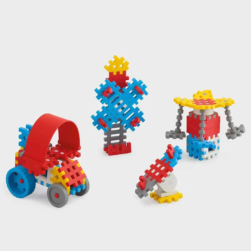 Mini Waffle Builder Set of 70 Pieces - Blue