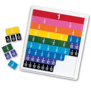 Learn Fractions Easily with Colorful Tiles