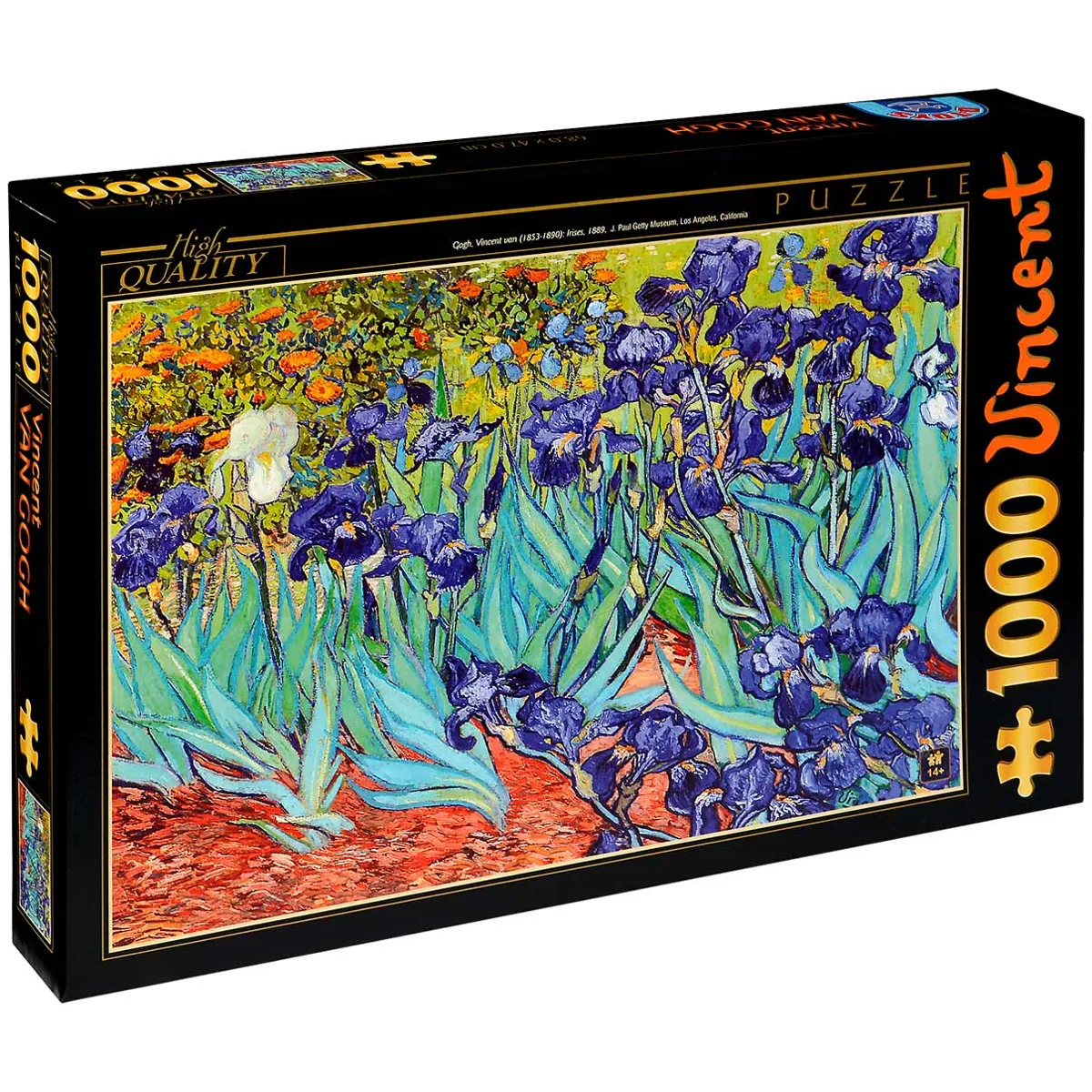 Пъзел D-Toys От 1000 Части – Ириси, Винсент Ван Гог