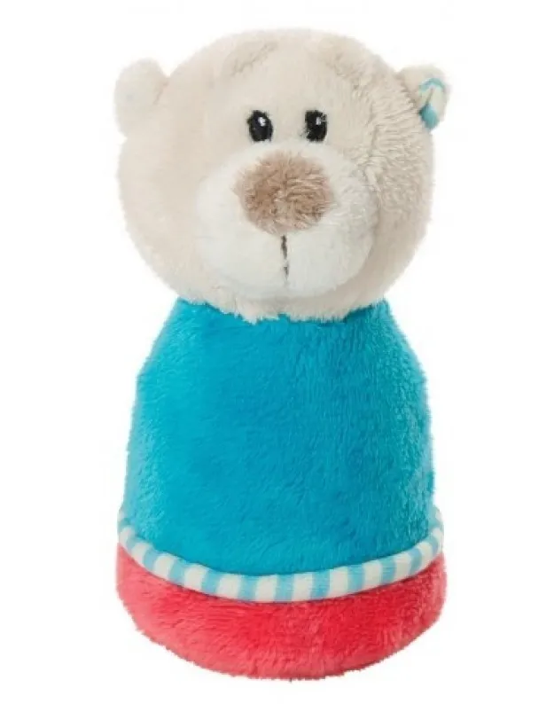 Plush Baby Rattle - Bear