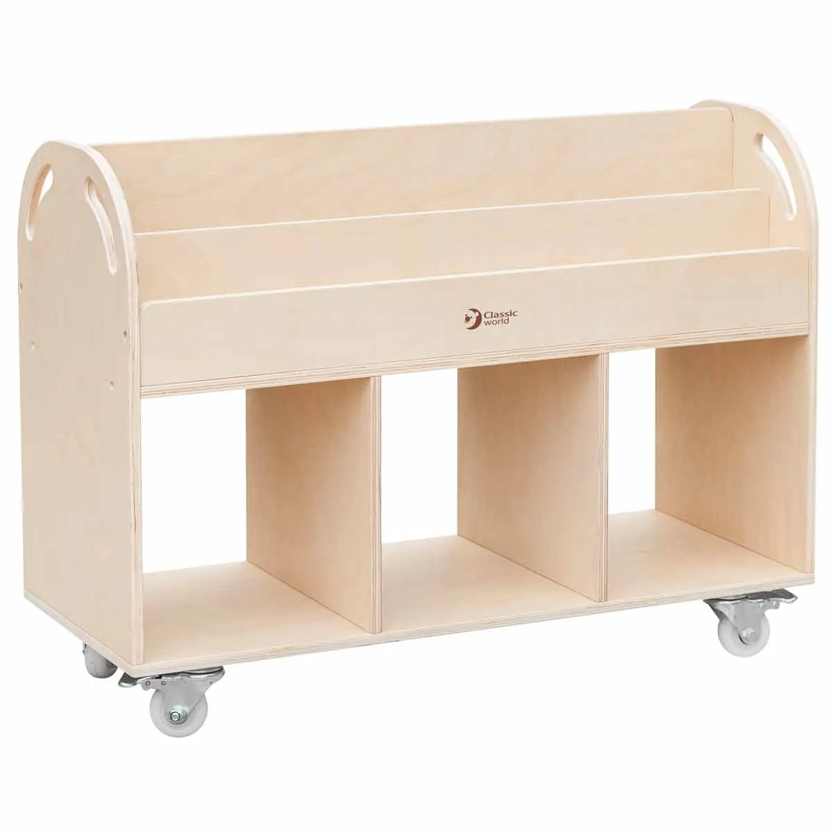 Mobile Shelf for Storing Children's Books