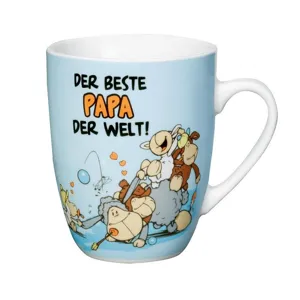 Порцеланова Чаша с Надпис "Der Beste Papa Der Welt"
