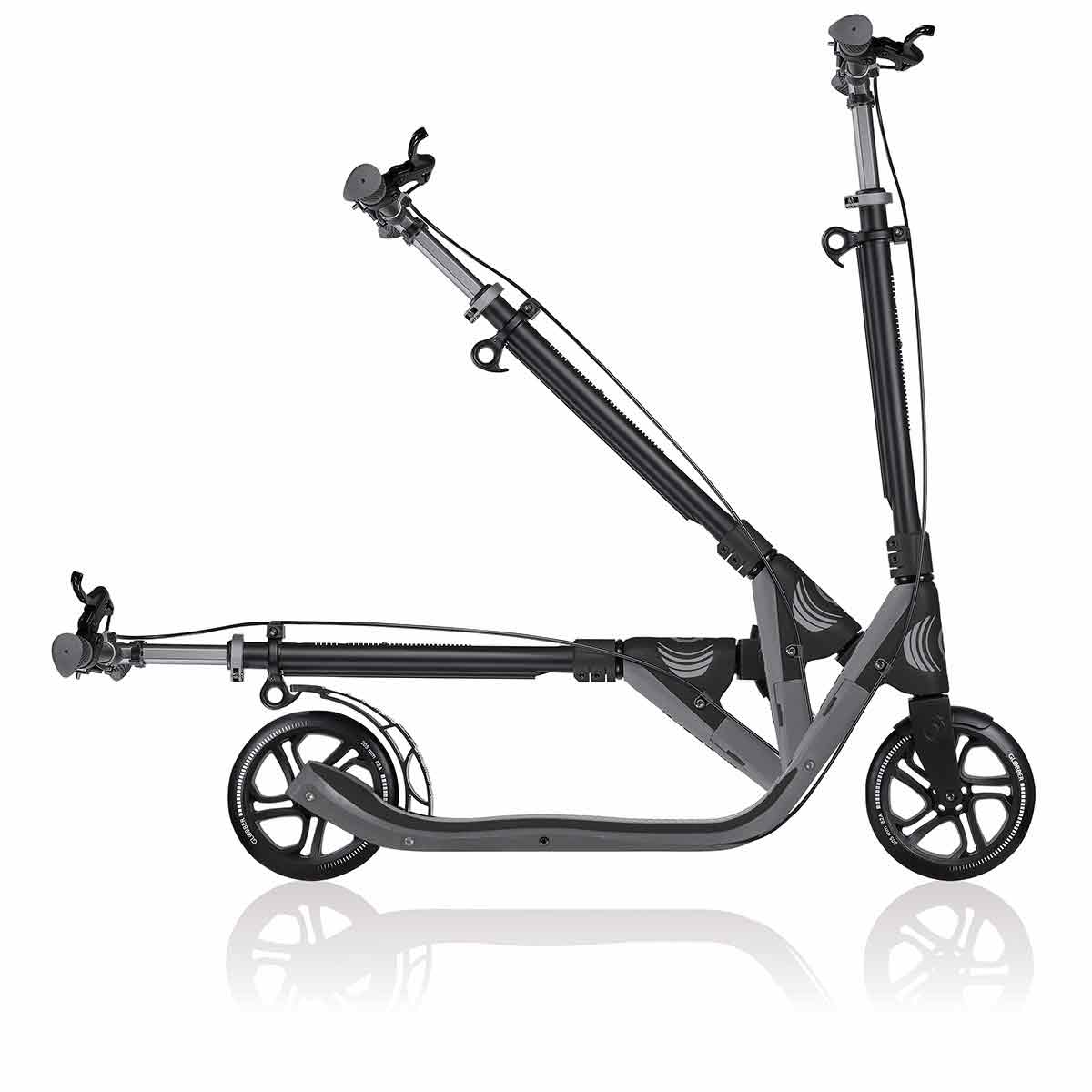 Сгъваема Тротинетка За Възрастни Globber One Nl 205 Deluxe - Сива