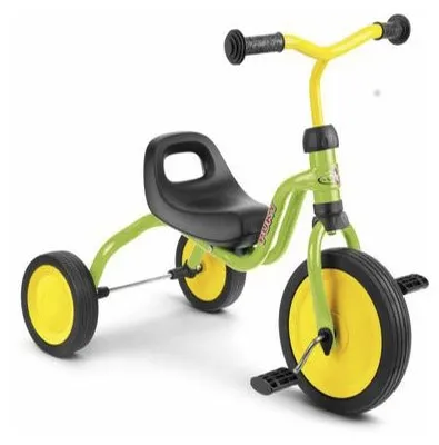 Tricycle with Pedals for Children Over 18 Months Puky Fitsch Green