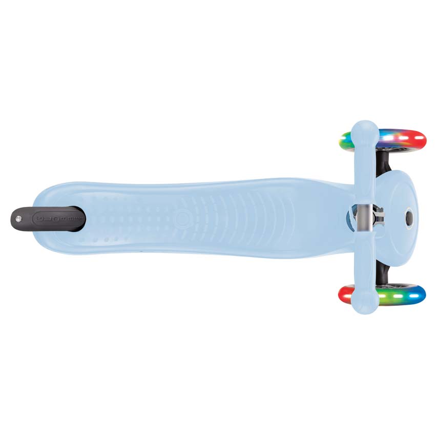 Тротинетка Globber, Go Up Sporty Lights, 4 в 1 - Пастелно Синя