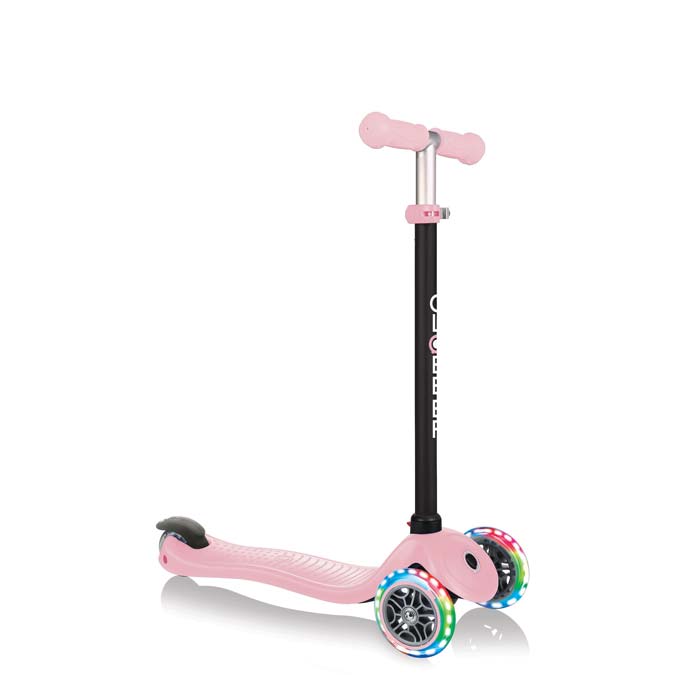 Тротинетка Globber 4 в 1 Със Стабилизатор, Go Up Sporty Lights - Пепел От Рози