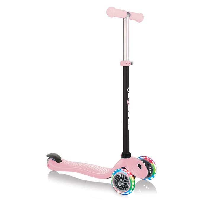 Тротинетка Globber 4 в 1 Със Стабилизатор, Go Up Sporty Lights - Пепел От Рози