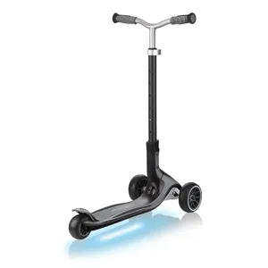 Тротинетка Globber Ultimum Lights Със Светеща Платформа – Сива