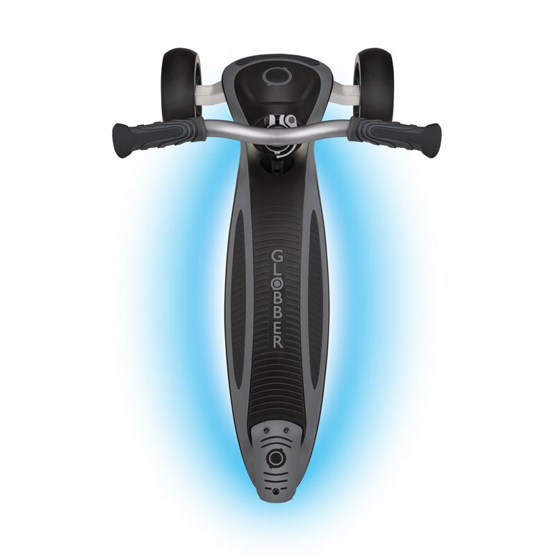 Тротинетка Globber Ultimum Lights Със Светеща Платформа – Сива