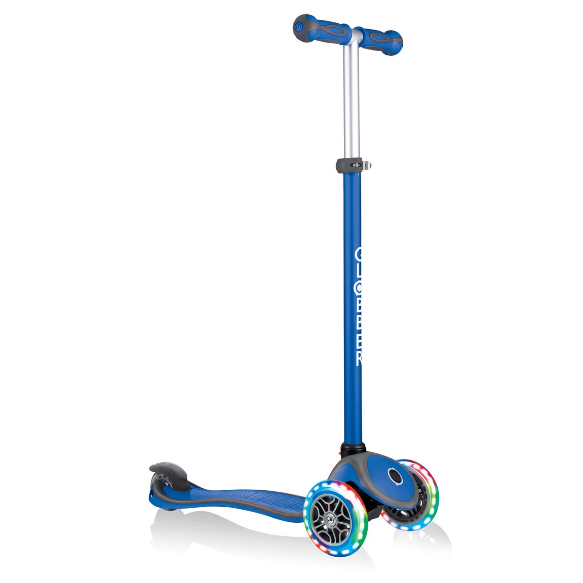 Lights Тротинетка с Родителски Контрол 5 в 1 Globber Go Up Comfort Lights - Синя
