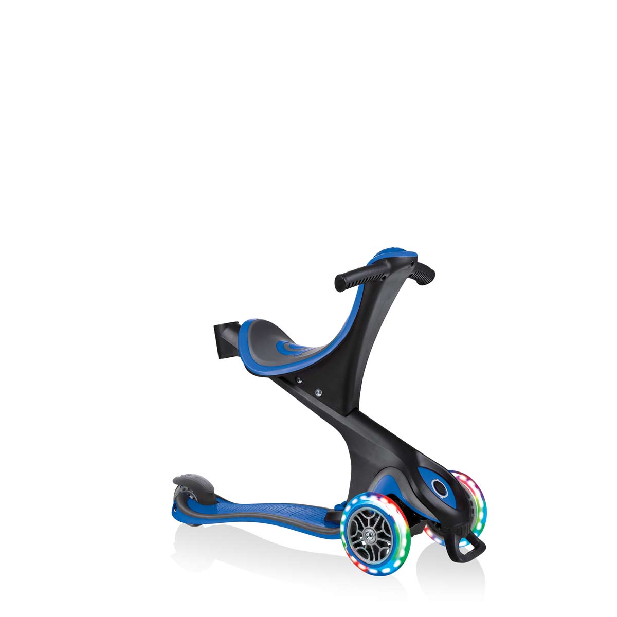 Lights Тротинетка с Родителски Контрол 5 в 1 Globber Go Up Comfort Lights - Синя