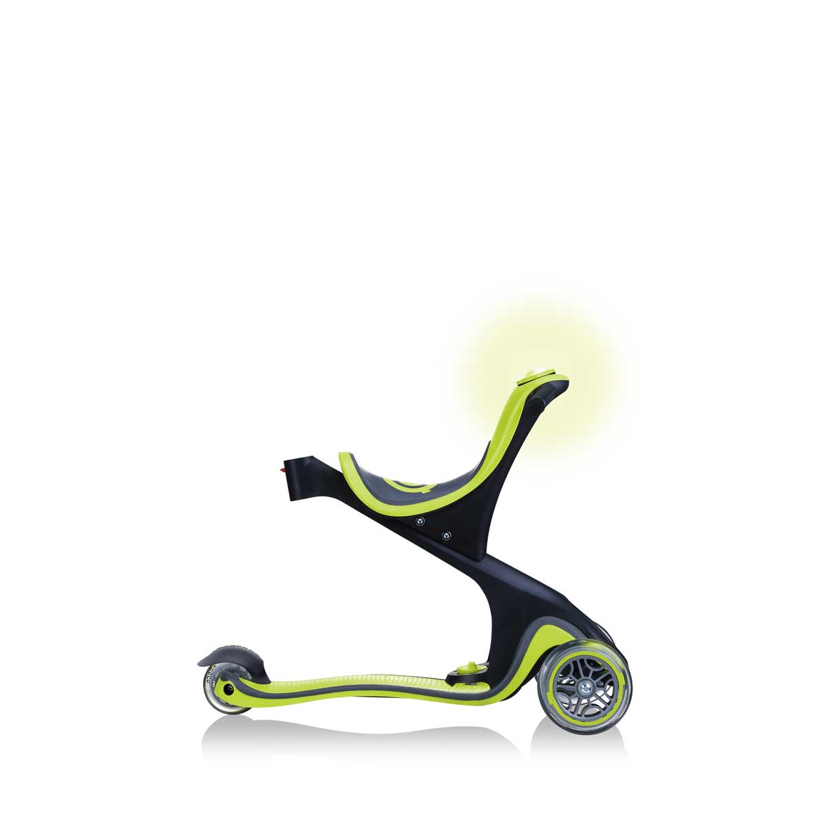 Тротинетка с Родителски Контрол 5 в 1 Globber Go Up Comfort Play - Зелена