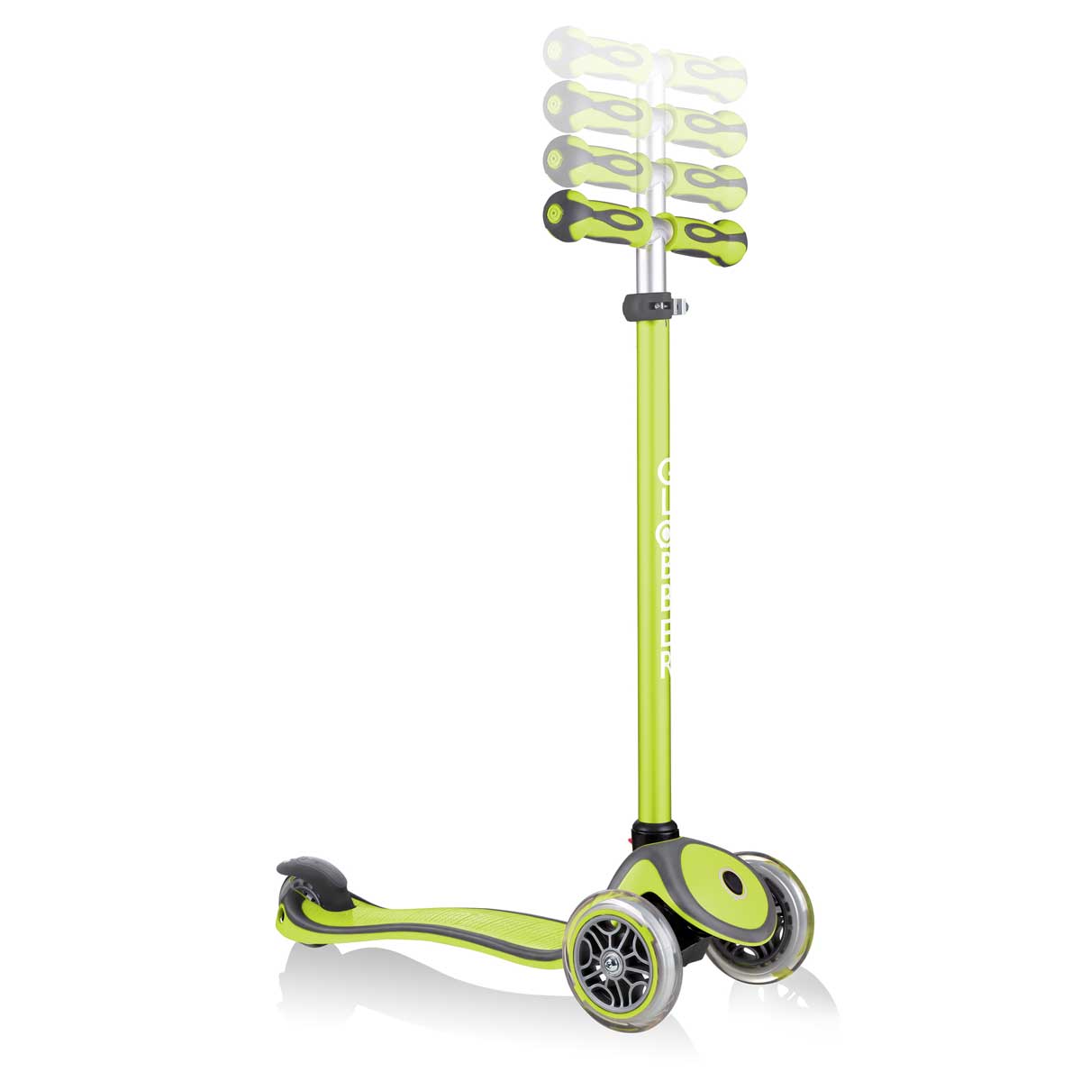 Тротинетка с Родителски Контрол 5 в 1 Globber Go Up Comfort Play - Зелена